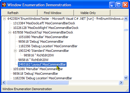 Windows Enumeration Sample