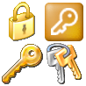 Click for Icons: Locks and Keys