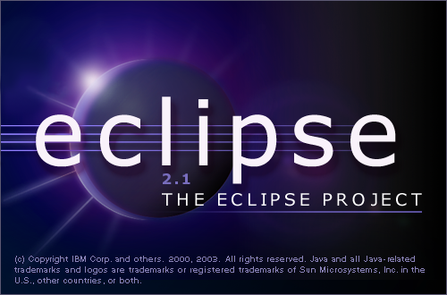 Eclipse Start Up Screen