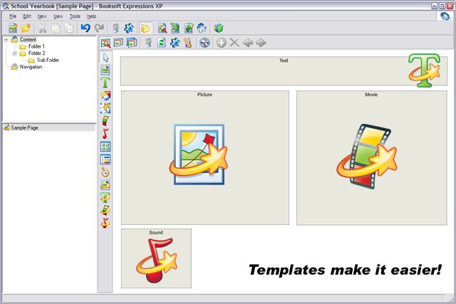 Booksoft Expressions Template Creation Window