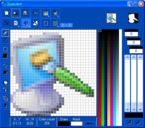 IconArt Main Screen