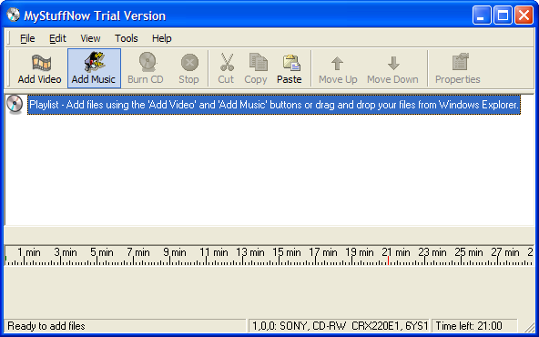 MyStuffNow Application