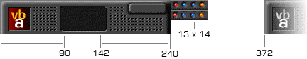 How to set up a bitmap resources for the title bar image