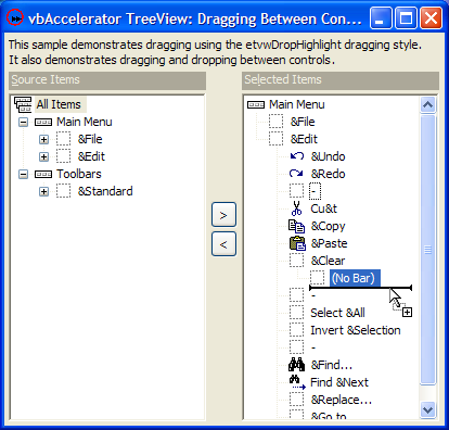 Multi-Control Drag-Drop Demonstration
