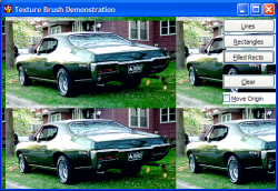 Texture Brush Demonstration Application