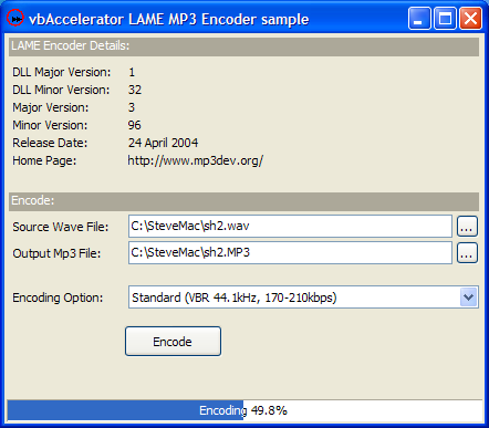Demonstration Application