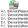 Click for New: Mapping NT Device Names to Drive Letters and vice-versa