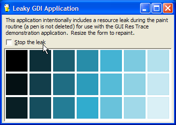 Leaky Demonstration Application