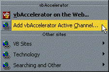 ICQ style text separators