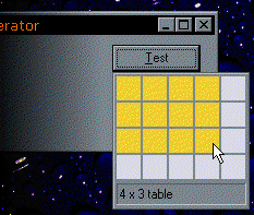 Demonstrating drop down tool windows