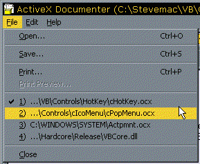 [Most Recently Used File List Example]