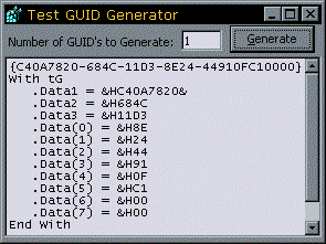 GUID Generator