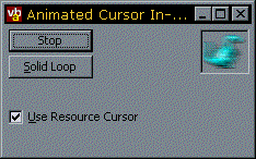 Animated Cursor In-Progress Indicator