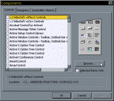 Project Component Dialog