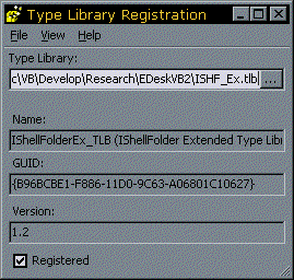 VB TLB registration utility